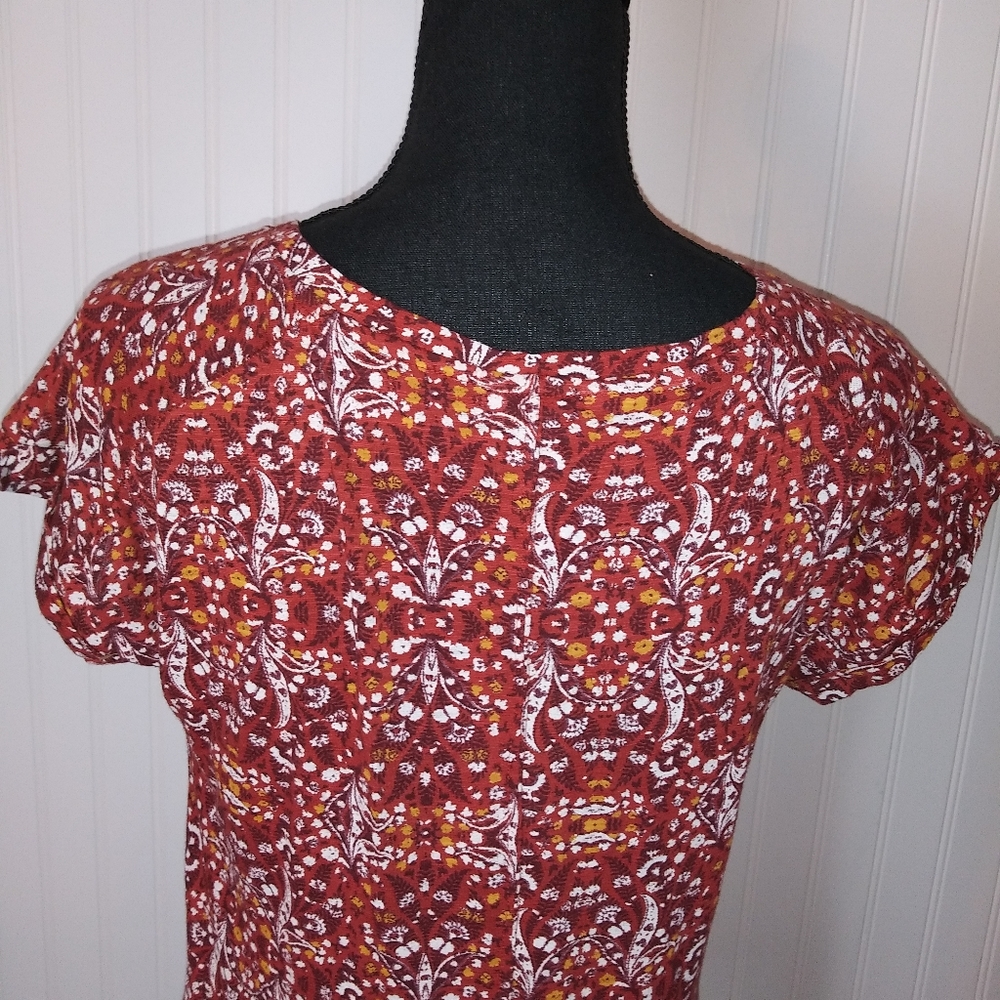 Lucky Brand printed short sleeve tee size … - Picture 5 of 8